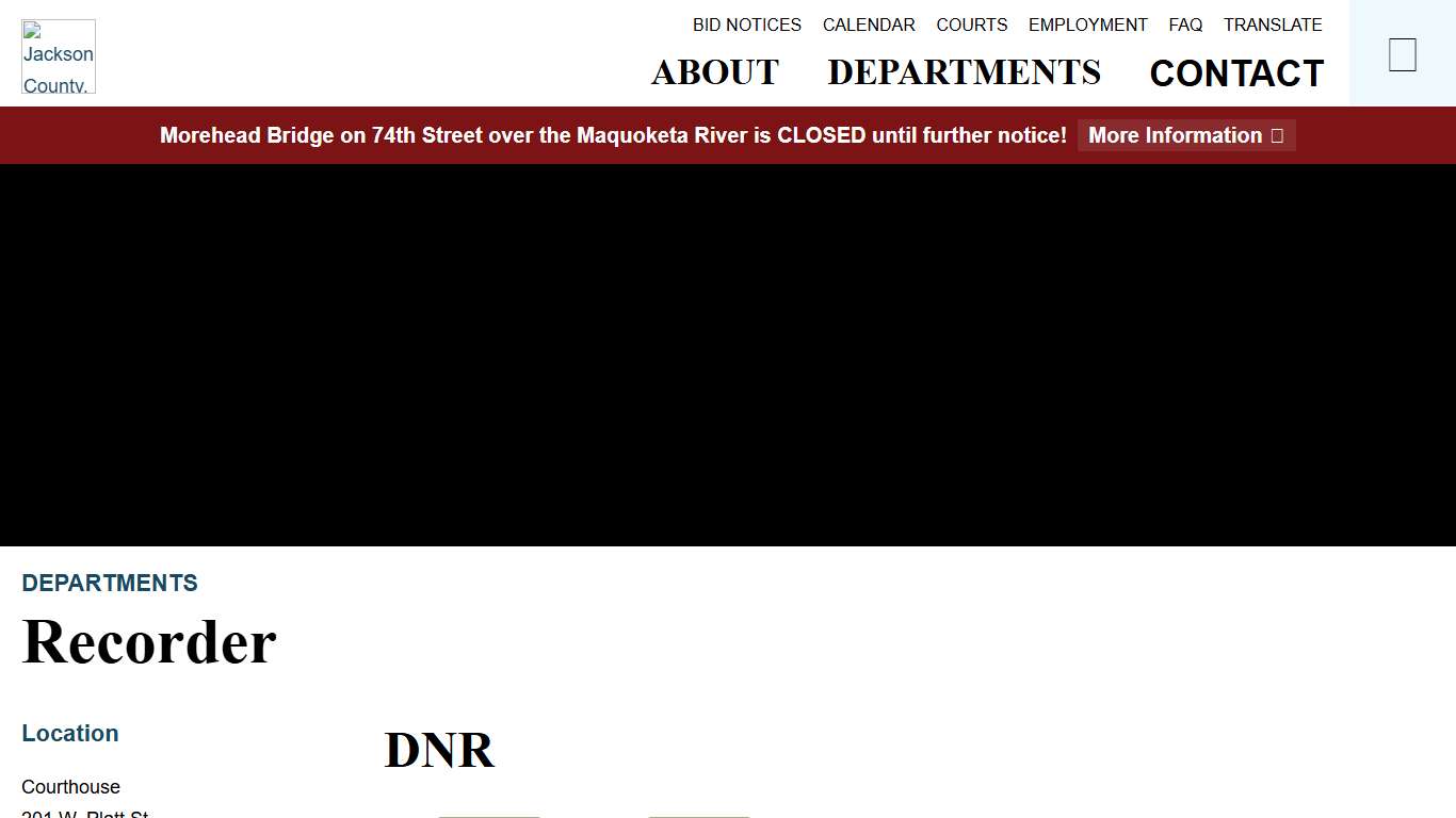 Recorder's Office - Departments - Jackson County, Iowa